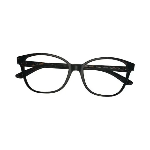 RALPH LAUREN CAT EYE EYEGLASSES. RL622254SHINY DARK HAVANA